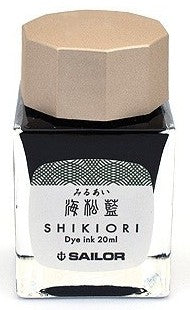 Sailor Shikiori Miruai Ink (Seaweed Indigo) - Izayoi-No-Yume - 20 ml Bottle - KSGILLS.com | The Writing Instruments Expert