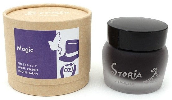 Sailor Storia Pigment Ink 30ml Bottle - Magic (Purple) - KSGILLS.com | The Writing Instruments Expert