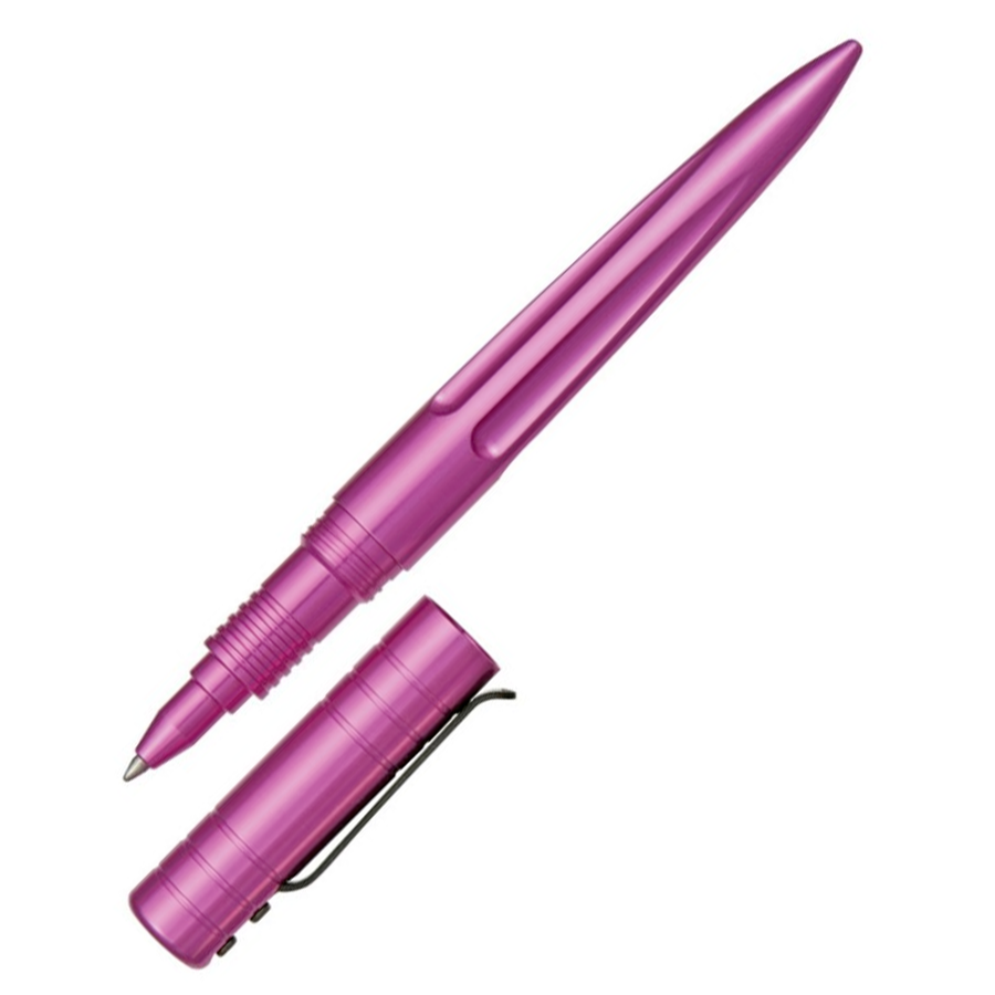 Schrade Tactical Ballpoint Pen - Pink Aluminium - KSGILLS.com | The Writing Instruments Expert