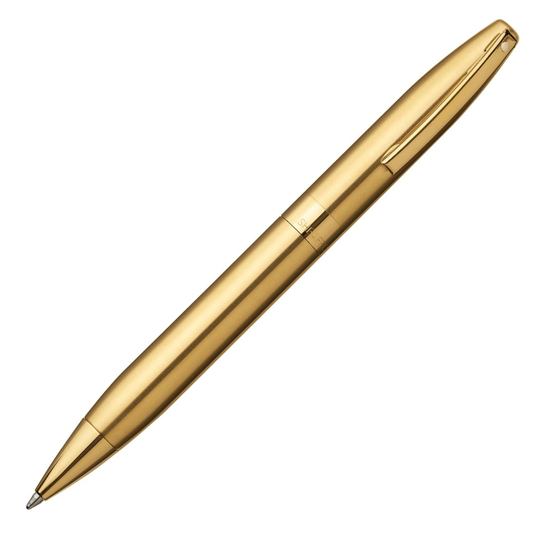Sheaffer Legacy Heritage Ballpoint Pen - 22K Brushed Gold Trim (USA Classic Edition) - KSGILLS.com | The Writing Instruments Expert