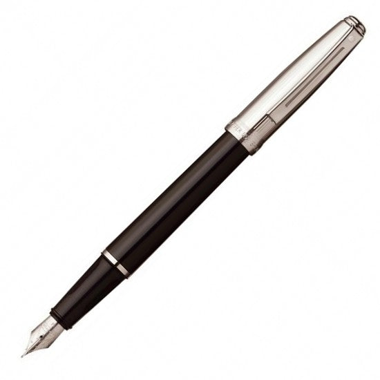 Sheaffer Prelude Fountain Pen - Black Body Chrome Cap Chrome Trim - KSGILLS.com | The Writing Instruments Expert