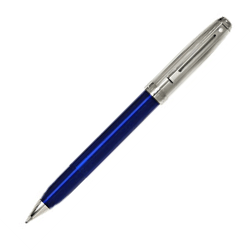 Sheaffer Prelude Blue Sapphire Rhodium Cap Ballpoint Pen - KSGILLS.com | The Writing Instruments Expert