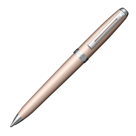 Sheaffer Prelude Ballpoint Pen - Pink Shimmer Chrome Trim - KSGILLS.com | The Writing Instruments Expert