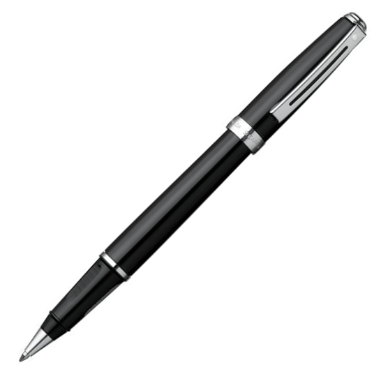 Sheaffer Prelude Rollerball Pen - Black Lacquer Chrome Trim - KSGILLS.com | The Writing Instruments Expert