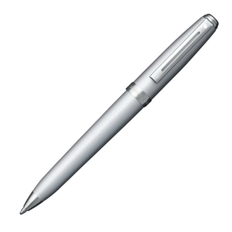 Sheaffer Prelude Ballpoint Pen - Silver Shimmer Chrome Trim - KSGILLS.com | The Writing Instruments Expert