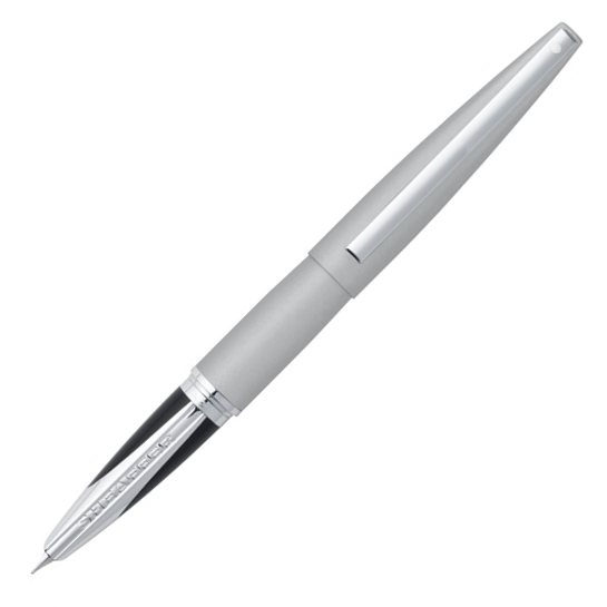 Sheaffer Taranis Fountain Pen - Brushed Steel Chrome Trim - KSGILLS.com | The Writing Instruments Expert