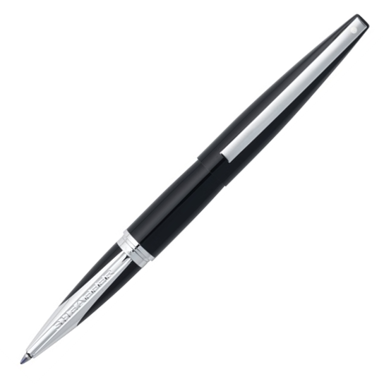Sheaffer Taranis Rollerball Pen - Stormy Night Black Chrome Trim - KSGILLS.com | The Writing Instruments Expert