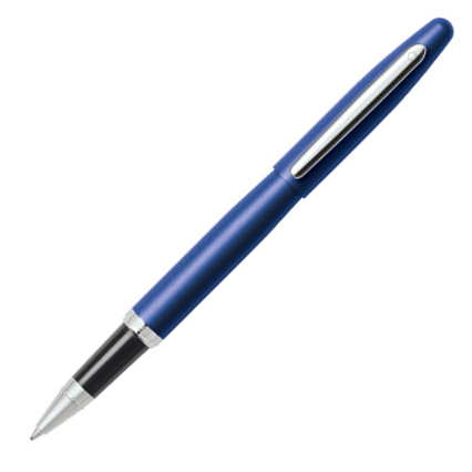Sheaffer VFM Rollerball Pen Matte - Blue Neon (with Pen Engraving) - KSGILLS.com | The Writing Instruments Expert