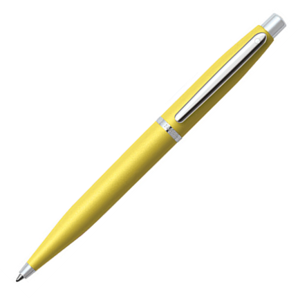 Sheaffer VFM Ballpoint Pen - Sunlit Yellow (with LASER Engraving) - KSGILLS.com | The Writing Instruments Expert