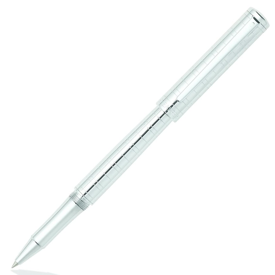 Sheaffer Intensity Rollerball Pen - Chrome Medici Engraved Chrome Trim - KSGILLS.com | The Writing Instruments Expert