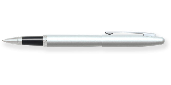 Sheaffer VFM Rollerball Pen -  Silver Strobe Nickel Chrome Trim (with LASER Engraving) - KSGILLS.com | The Writing Instruments Expert
