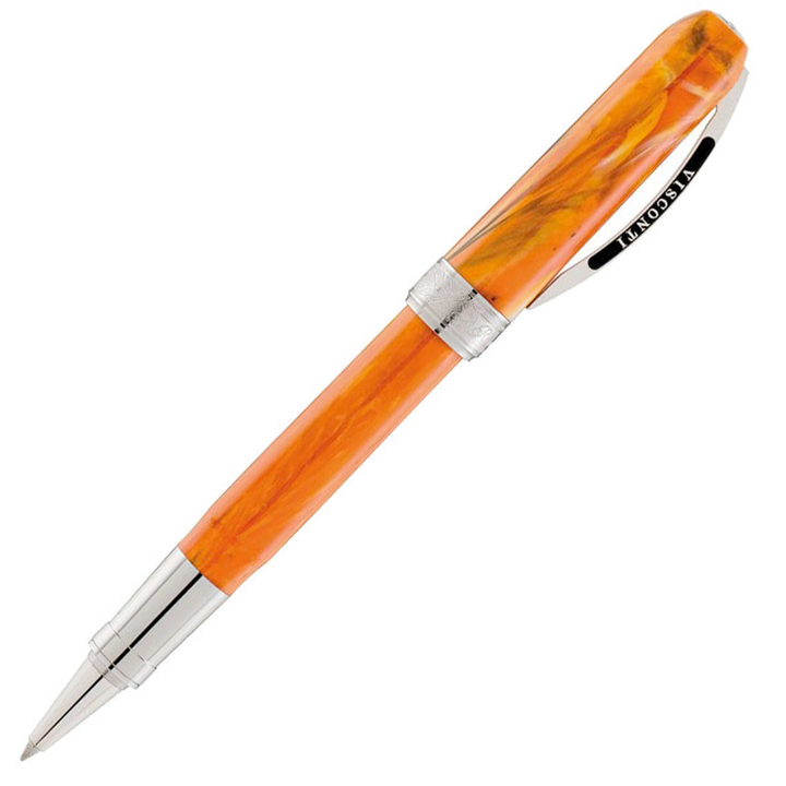 Visconti Rembrandt Rollerball Pen - Orange - KSGILLS.com | The Writing Instruments Expert