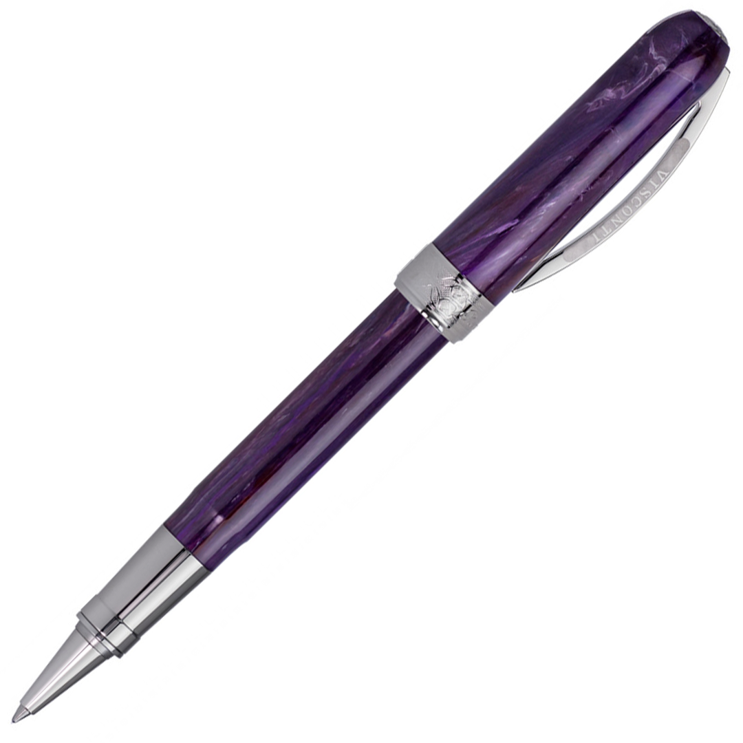 Visconti Rembrandt Rollerball Pen - Purple - KSGILLS.com | The Writing Instruments Expert