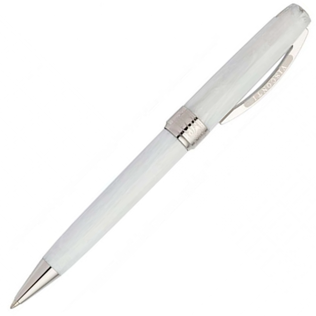 Visconti Michelangelo Ballpoint Pen - Venus Marble White - KSGILLS.com | The Writing Instruments Expert