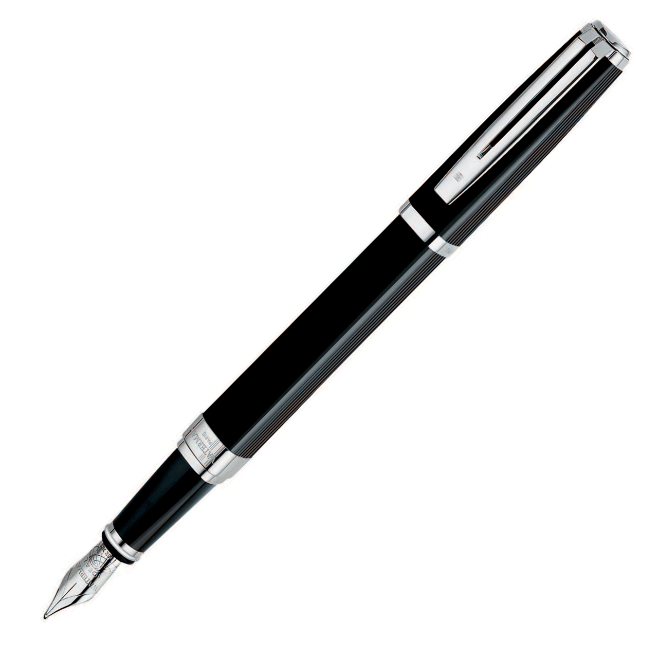 Waterman Exception Night & Day Black Lacquer Fountain Pen - KSGILLS.com | The Writing Instruments Expert