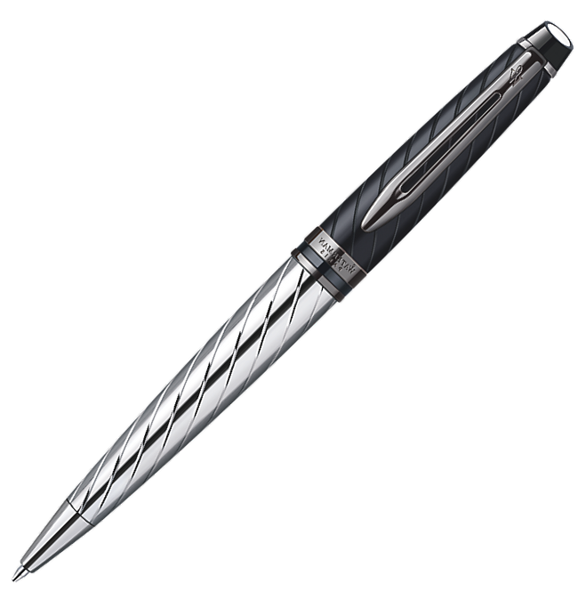 Waterman Expert III Ballpoint Pen - Deluxe Precious Metal CT - KSGILLS.com | The Writing Instruments Expert