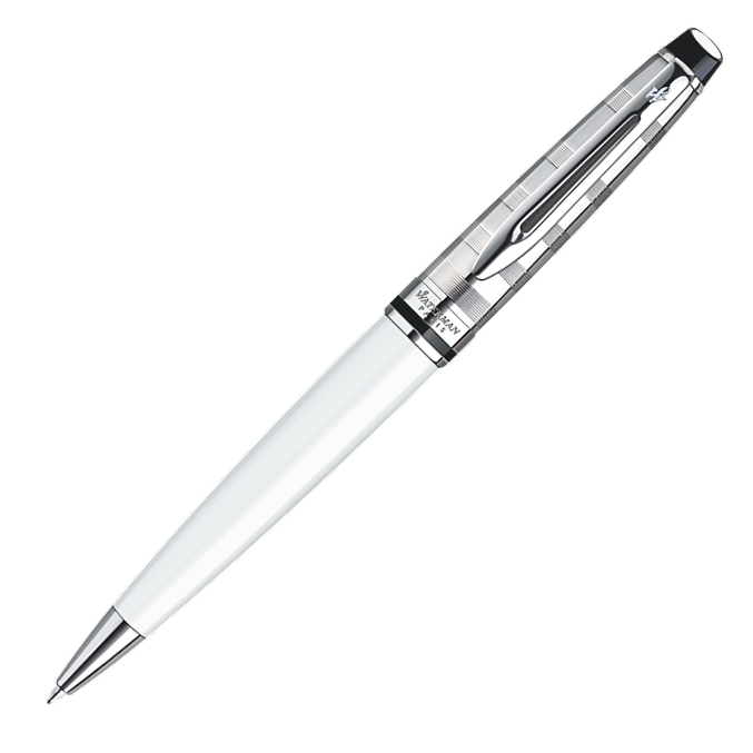Waterman Expert III New Generation Deluxe White CT Ballpoint Pen - KSGILLS.com | The Writing Instruments Expert