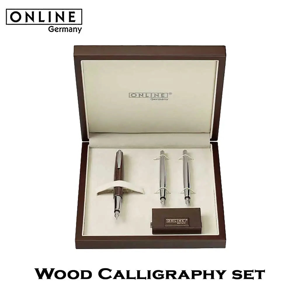 Online Wood Fountain Pen - Calligraphy Set - KSGILLS.com | The Writing Instruments Expert
