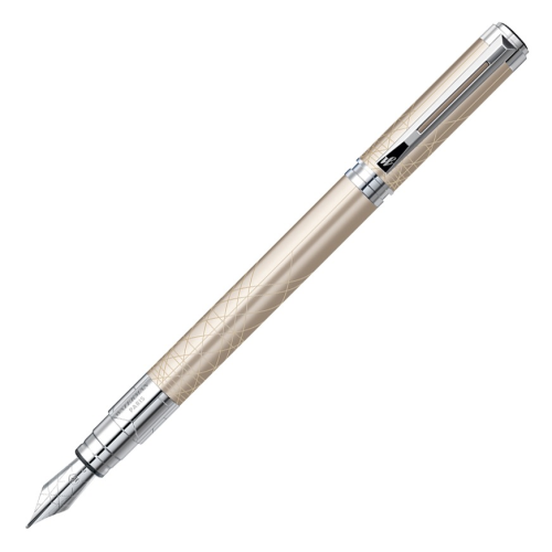 Waterman Perspective Fountain Pen - Champagne CT - KSGILLS.com | The Writing Instruments Expert