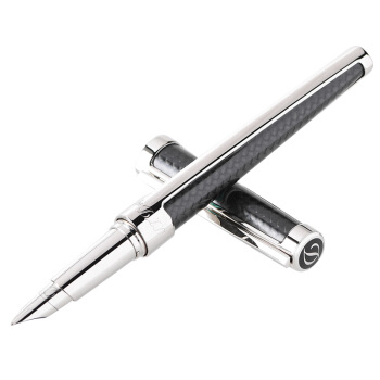 S.T. Dupont Defi Black Carbon Fountain Pen - KSGILLS.com | The Writing Instruments Expert