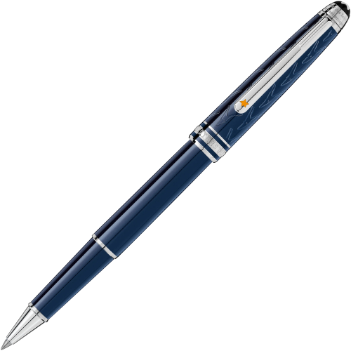 Montblanc Meisterstuck Classique Rollerball (163) - Platinum-Coated Le Petit Prince - KSGILLS.com | The Writing Instruments Expert
