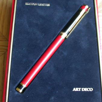 S.T. Dupont Art Déco - 1996 Limited Edition Rollerball Pen - KSGILLS.com | The Writing Instruments Expert