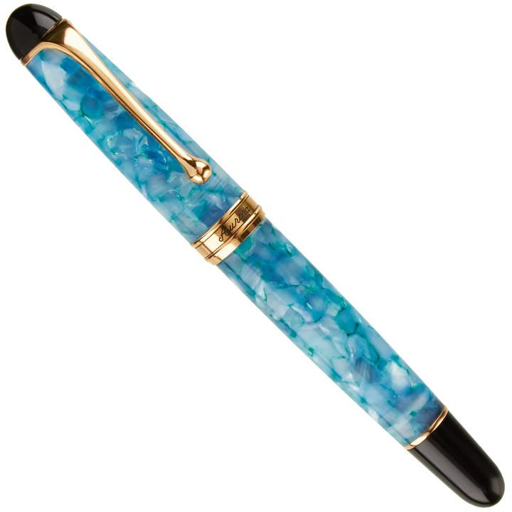 Aurora 888 Fountain Pen - Urano Blue Limited Edition - KSGILLS.com | The Writing Instruments Expert