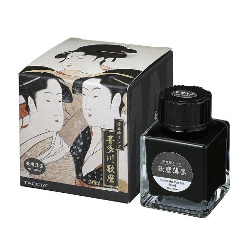 Taccia Ukiyo-e Ink Bottle (40ml) - Usuzumi - KSGILLS.com | The Writing Instruments Expert