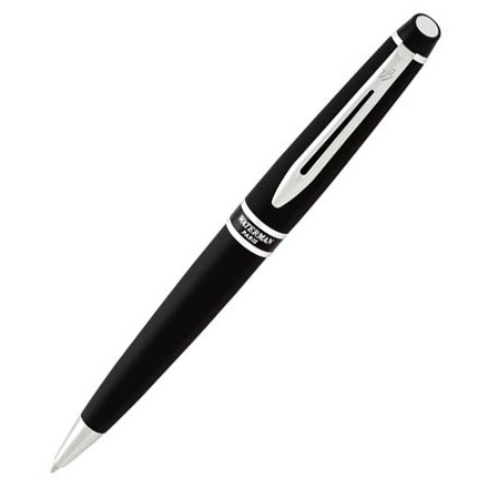 Waterman Expert II Ballpoint Pen - Matte Black CT - KSGILLS.com | The Writing Instruments Expert