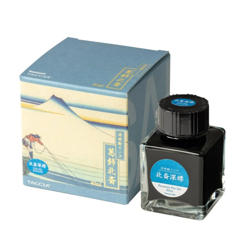 Taccia Ukiyo-e Ink Bottle (40ml) - Fukaki Hanada - KSGILLS.com | The Writing Instruments Expert