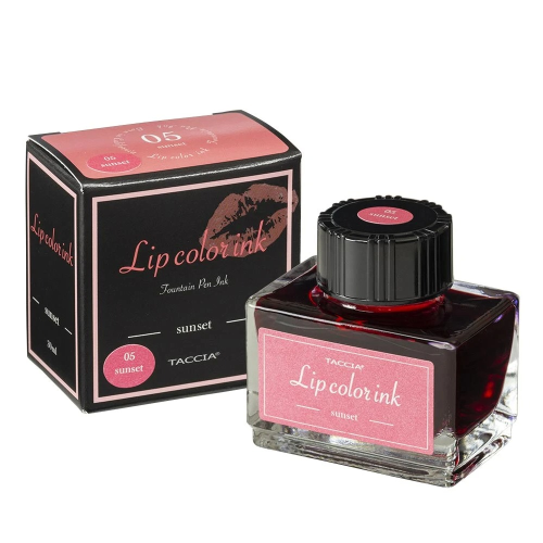 Taccia Lip Colour Ink Bottle (40ml) - #5 - Sunset - KSGILLS.com | The Writing Instruments Expert