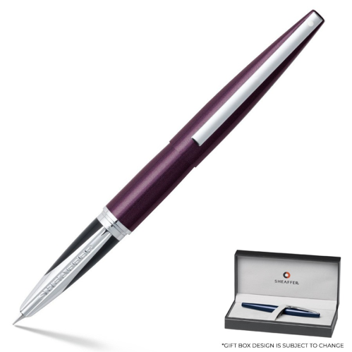 Sheaffer Taranis Fountain Pen - Metallic Purple - KSGILLS.com | The Writing Instruments Expert