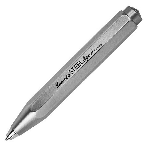 Kaweco Steel Sport Ballpoint Pen - KSGILLS.com | The Writing Instruments Expert