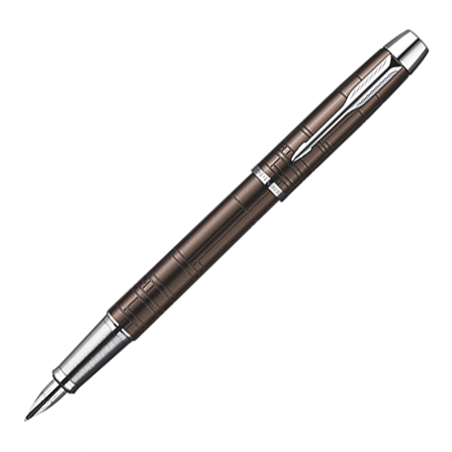 Parker IM Premium Fountain Pen - Metallic Brown Chrome Trim - KSGILLS.com | The Writing Instruments Expert