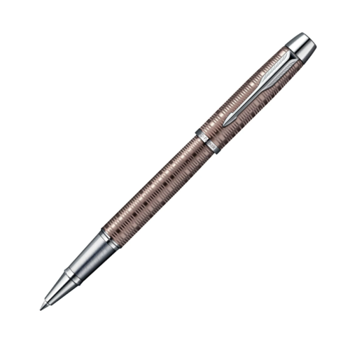 Parker IM Premium Rollerball Pen - Brown Shadow Chrome Trim (with KSGILLS Premium Gift Box) - KSGILLS.com | The Writing Instruments Expert