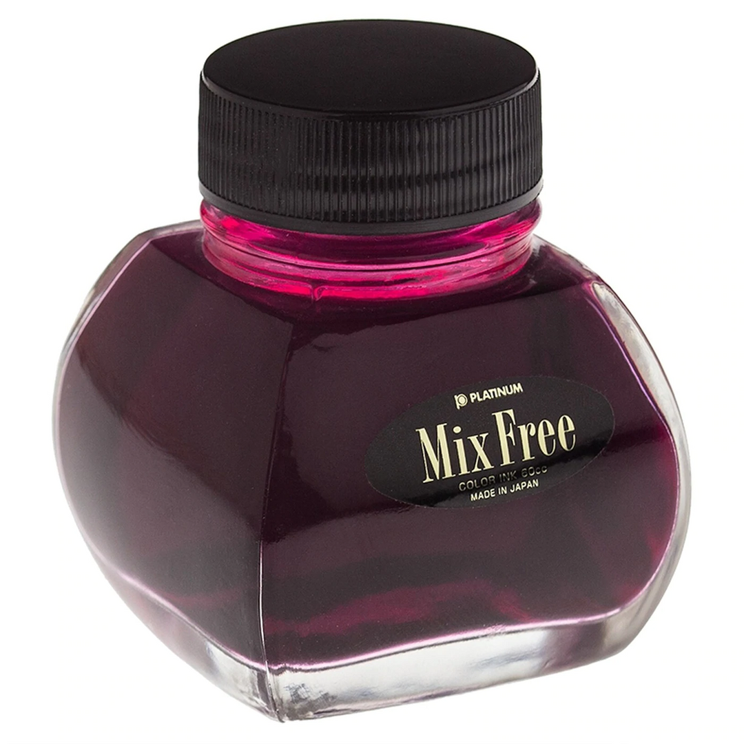 Platinum Mixable Ink Bottle 60ml – Cyclamen Pink - KSGILLS.com | The Writing Instruments Expert