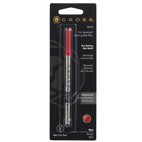 Cross Refill Rollerball Selectip Gel - Red - KSGILLS.com | The Writing Instruments Expert