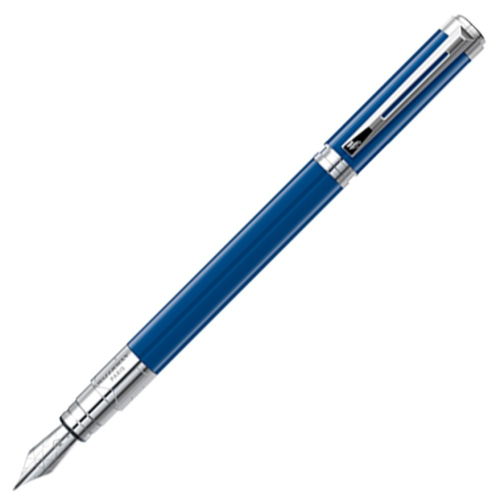 Waterman Perspective Fountain Pen - Obsession Blue Lacquer CT - KSGILLS.com | The Writing Instruments Expert
