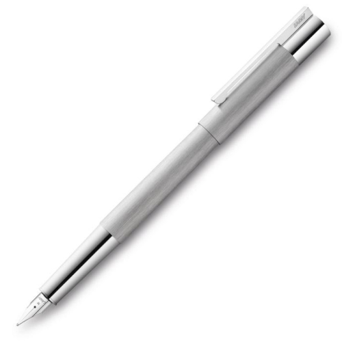 Lamy Scala Fountain Pen -  Brushed - KSGILLS.com | The Writing Instruments Expert