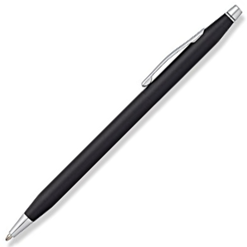 Cross Classic Century Ballpoint Pen - Matte Black Chrome Trim - KSGILLS.com | The Writing Instruments Expert