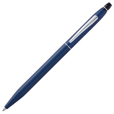 Cross Click Ballpoint Pen - Blue Navy (FREE Extra Gel Refill Rollerball) - KSGILLS.com | The Writing Instruments Expert