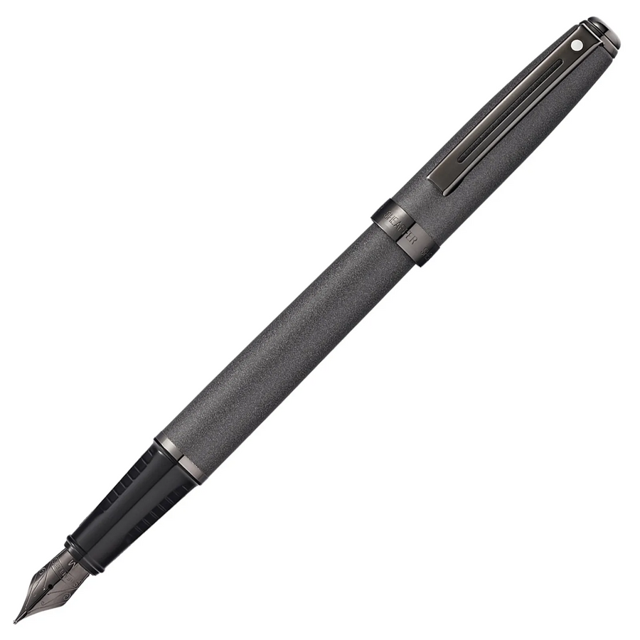 Sheaffer Prelude Fountain Pen - Matte Gunmetal Black Trim - KSGILLS.com | The Writing Instruments Expert
