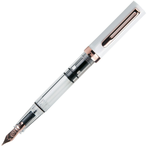TWSBI Eco Fountain Pen - Special Edition - White Rose Gold - KSGILLS.com | The Writing Instruments Expert