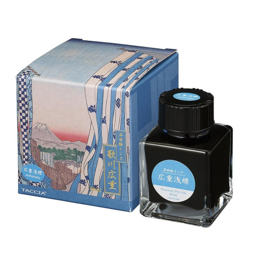 Taccia Ukiyo-e Ink Bottle (40ml) - Asa Hanada - KSGILLS.com | The Writing Instruments Expert