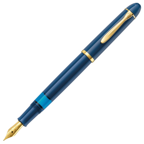Pelikan M120 Fountain Pen - Iconic Blue Gold Trim Special Edition - KSGILLS.com | The Writing Instruments Expert