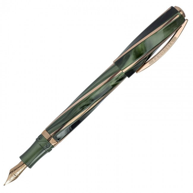 Visconti Divina Elegance Green Oversized Fountain Pen - KSGILLS.com | The Writing Instruments Expert