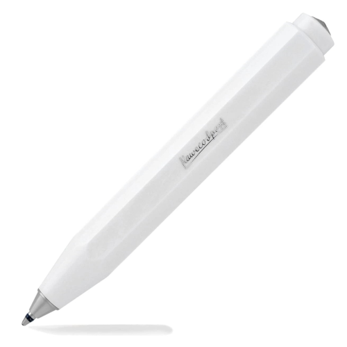 Kaweco Skyline Sport White Ballpoint Pen - KSGILLS.com | The Writing Instruments Expert
