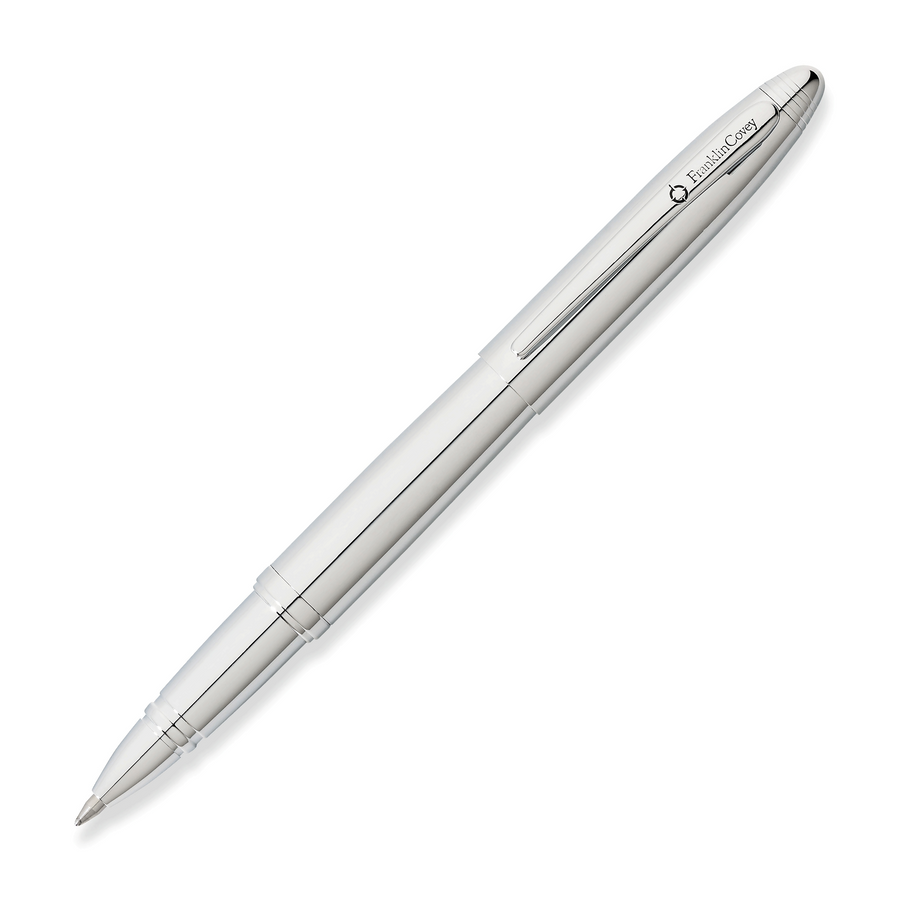 Franklin Covey Lexington Rollerball Pen - Pure Chrome - KSGILLS.com | The Writing Instruments Expert