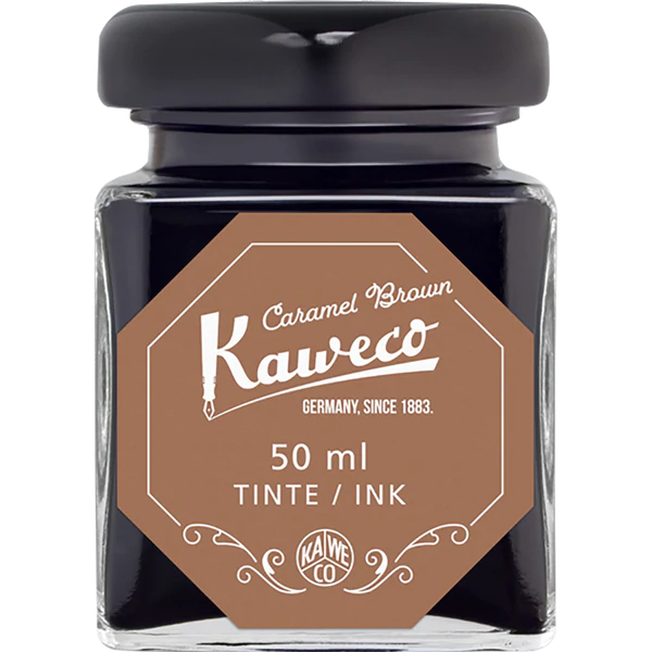 Kaweco Ink Bottle 50ml - Caramel Brown - KSGILLS.com | The Writing Instruments Expert