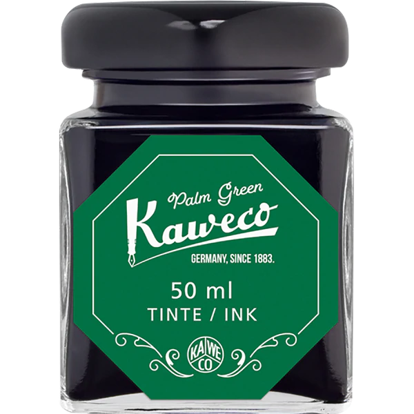 Kaweco Ink Bottle 50ml - Palm Green - KSGILLS.com | The Writing Instruments Expert